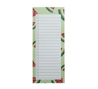 LCKKJHG Planning Frigo Magnetique Bloc-notes adhésif détachable de 50 feuilles, motif fruits, for agenda et liste tâches(Color 02)