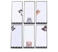 LCKKJHG Planning Frigo Magnetique Blocs-notes, notes non adhésives, réfrigérateur, liste de courses, choses à faire, planning quotidien(Color4)