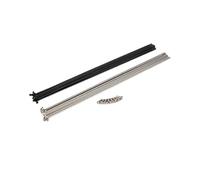 LCKKJHG Rayon Velo Mamelon en cuivre Noir for vélo électrique, Acier Inoxydable 12g(10PCS-121mm-Black)