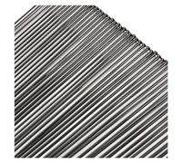 LCKKJHG Rayon Velo Rayons Plats Super légers à Traction Droite, Calibre 14 2,0 mm, Noir, 10 pièces/lot, Filetage d'origine, sans découpe pour Vélo de Route(282mm)