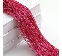 LCKKJHG Rideau Porte Corde Rideau de Porte à Paillettes 100x200cm, 1 pièce, Bon marché, Perles, séparateurs, Frange perlée, Panneau fenêtre en Tissu Polyester 1x2m(Rose)