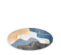 LCKKJHG Tapis Rond Tapis de Chaise, Tapis Salon, Chambre, décoration intérieure pour la Chambre(D,120x120cm)