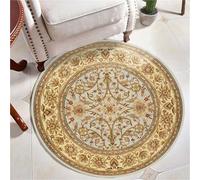 LCKKJHG Tapis Rond Tapis Rond de Salon, Grand Format, for Chambre, ou Autre pièce à Vivre, Lavable pour la Chambre(Color-15,120x120cm)