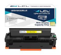 LCL 055H Avec puce Jaune Cartouche de toner Compatible pour CANON 055 055H CRG-055 CRG-055H 3020C002 pour LBP663CDN LBP633CDW LBP664CX, IMAGECLASS MF742CDW MF744CDW MF746CX (Indiquez Le Niveau) 1-Pack