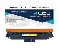 LCL 069 Jaune Cartouche de Toner Compatible pour Canon 069 069h Compatible avec Canon i-sensys MF751Cdw MF752cdw MF754Cdw MF755Cdw MF756Cx LBP673Cdw LBP674Cdw LBP674Cx (Indiquez Le Niveau) 1-Pack