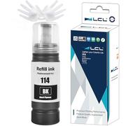 LCL 114 Encre Compatible pour Epson 114 Noir Bouteille d'encre Compatible pour EPSON ECOTANK ET-8500 ET-8550 (1-Pack)
