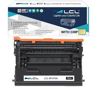 LCL 147A Noir avec Puce Cartouche de Toner Compatible pour HP 147A W1470A 147X W1470X pour HP Laserjet Enterprise M610 M611 M612 M610n M611dn M611x M612dn M612x MFP M634z M635fht M635 M635h (1PACK)