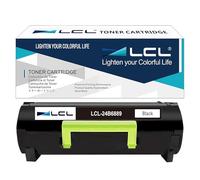 LCL 24B6889 Noir 21000 Pages Cartouche de Toner Compatible pour Lexmark 24B6889 XM1246 Remplacement pour Lexmark M1246 XM1246 (1-Pack)