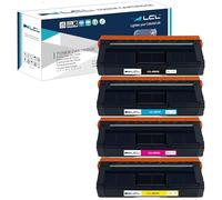 LCL 408352 Cartouche de Toner Compatible pour Ricoh 408352 408353 408354 408355 M C250 M C250FWB PC300W Remplacement pour Ricoh M C250 M C250FWB PC300W (Noir Cyan Magenta Jaune,4-Pack)