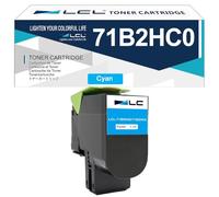 LCL 71B0H20 Cyan 3500 Pages Cartouche de Toner Compatible pour Lexmark