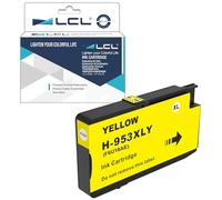 LCL 953XL Jaune Cartouche d'encre Compatible pour HP 953 953XL F6U14A F6U18AE High Yield Compatible pour HP Officejet Pro 7730 7740 8210 8218 8710 8715 8718 8719 8720 8725 8728 8730 8740 7720 (1-Pack)