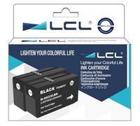 LCL 953XL Noir Cartouche d'encre Compatible pour HP 953XL L0S70AE High Yield Remplacement pour HP Officejet Pro 7730 7740 8210 8218 8710 8715 8718 8719 8720 8725 8728 8730 8740 7720 8716 (2-Pack)