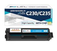 L 235 C230 Cyan Cartouche de Toner Compatible pour Xerox 006R04384 | 006R04392 Remplacement pour Xerox C235 C235DNI C235/DNI C230 C230DNI C230/DNI Color Printe (1-Pack) avec puce Haute capacité