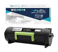 LCL Cartouche de Toner Compatible 24B6213 10000 Pages (1 Noir) Remplacement pour Lexmark M1140/XM1140
