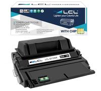 LCL Cartouche de Toner Compatible 38A Q1338A (1-Pack, Noir) Remplacement pour HP Laserjet 4200 4200n 4200ln 4200tn 4200dtn 4200dtns 4200dtnsl