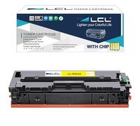 LCL Cartouche de Toner Compatible 415A W2032A (avec Puce) Remplacement pour HP Color Laserjet Pro M454 M454DW M454NW M454DN M479 M479FDN M479FNW M479DW M479FDW MFP M480f MFP M455dn (1 Jaune)