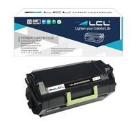 LCL Cartouche de Toner Compatible 522H 52D2H00 52D2000 25000Pages (1 Noir) Remplacement pour Lexmark MS710 MS710dn MS710n MS711 MS711dn MS810 MS810N MS810DN MS810DE MS810DTN MS811 MS811N MS811DN