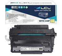 LCL Cartouche de Toner Compatible 55A 55X CE255A CE255X 12500 Pages (1 Noir) Remplacement pour HP Laserjet Enterprise P3010 P3011 P3015 P3016 P3015d P3015dn P3015n P3015x 500 MFP M525dn M525f