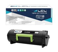 LCL Cartouche de Toner Compatible 60F2000 60F100G (1 Noir) Remplacement pour Lexmark MX310/MX310dn/MX410/ MX410de/MX510/ MX510de/MX511/MX511dte/MX511dhe/MX511de/MX610 MX610dw/MX611/MX611de/MX611dhe