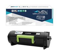 LCL Cartouche de Toner Compatible 60F2X00 601X 60F0XA0 600XA 60F2X0E 602XE 20000Pages (1Noir) Remplacement pour Lexmark MX510 MX510de MX511 MX511dte MX511dhe MX511de MX610 MX610dw MX611 MX611de