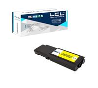 LCL Cartouche de Toner Compatible 6600 6600N 6600DN 6605N 6605DN 106R02231 106R02247 High Yield (1 Jaune) Remplacement pour Xerox Phaser 6600 6600dn 6600n 6600ydn WorkCentre 6605 6605n 6605dn