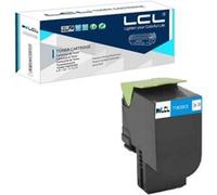 L artouche de Toner Compatible 71B0020 71B20C0 CS317dn CX317dn CS417dn CX417de CS517de CX517de (1 Cyan) Remplacement pour Lexmark CS317dn CX317dn CS417dn CX417de CS517de CX517de Cyan G