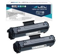 LCL Cartouche de Toner Compatible 92A C4092A EP-22 Remplacement pour Canon LBP-800 810 1110 1120 Compatible pour HP Laserjet 1100 1100SE 1100XI 1100A/1100A SE/1100A XI/3200/3200SE (Noir,2 Pack)