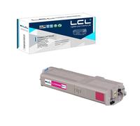 LCL Cartouche de Toner Compatible C532DN C542DN MC563DN MC573DN 46490606 6000Pages (1Magenta) Remplacement pour OKI C532dn/C542dn/MC563dn/ MC573dn