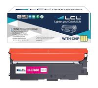 LCL Cartouche de Toner Compatible CLT-P404C CLT-M404S CLT-404S M404S 404S (1-Pack Magenta) Remplacement pour Samsung SL-C430 SL-C430W SL-C480 SL-C480W SL-C480FN SL-C480FW