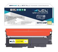 LCL Cartouche de Toner Compatible CLT-P404C CLT-Y404S CLT-404S Y404S 404S (1 Jaune) Remplacement pour Samsung SL-C430 SL-C430W SL-C480 SL-C480W SL-C480FN SL-C480FW SC-C482 SL-C482W SL-C482FW SL-C432