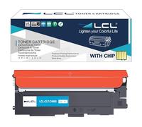 LCL Cartouche de Toner Compatible CLT-P406C CLT-C406S CLT-406S CLP360 (1 Cyan) Remplacement pour Samsung CLX 3305 3300 CLP-365 CLP-360 SL-C460W SL-C460 SL-C410 SL-C410W CLX 3305W 3305FN 3305FW