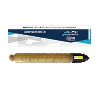 LCL Cartouche de Toner Compatible MP C305 MP C305SP MP C305SPF 841597 842080 (1-Pack Jaune) Remplacement pour Ricoh Aficio MP C305 C305SP C305SPF