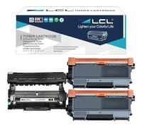 L artouche de Toner Compatible TN2320 TN-2320 High Yield et Tambour Compatible DR2300 DR-2300 DR2325 Remplacement pour Brother HL-L2300D HL-L2365DW HL-L2340DW (2Toners 1Tambour)