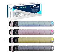 LCL Cartouche de Toner Compatible TN321 TN-321K TN321K TN321C TN321M TN321Y A33K150 A33K450 A33K350 A33K250 High Yield (4PK KCMY) Remplacement pour Konica Minolta BizHub C224 C224e C284 C284e C364