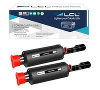 LCL Cartouche de Toner Kits de Recharge de Toner Compatible 143A W1143A W1143AD (2-Pack Noir) Remplacement pour HP Neverstop Laser MFP 1201n 1202w 1202nw HP Neverstop Laser 1001nw