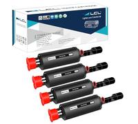 LCL Cartouche de Toner Kits de Recharge de Toner Compatible 143A W1143A W1143AD (4-Pack Noir) Remplacement pour HP Neverstop Laser MFP 1201n 1202w 1202nw HP Neverstop Laser 1001nw