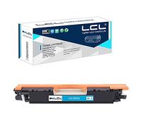 LCL Cartouche de Toner Remanufacturée 126A 130A CE311A CF351A Remplacement pour HP Laserjet Pro CP1020/CP1025/CP1025nw.Laserjet 100 Color MFP M175/M175nw/M175a/M175n/M175w (1-Pack Cyan)