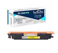 LCL Cartouche de Toner Remanufacturée 126A 130A CE312A CF352A Remplacement pour HP Laserjet Pro CP1020/CP1025/CP1025nw.Laserjet 100 Color MFP M175/M175nw/M175a/M175n/M175w (1-Pack Jaune)