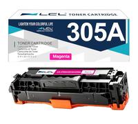 L artouche de Toner Remanufacturée 305A CE413A Magenta 1-pack | Remplacement pour HP Laserjet Enterprise 300 color M351 300 M375nw 400 M451nw