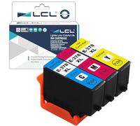 LCL Cartouche d'encre Compatible 378XL C13T37924010 C13T37934010 C13T37944010 (CMY) Remplacement pour Epson Expression Photo XP-8500, XP-8505, XP-8605, HD XP-15000 XP-8600，XP-8000 XP 8700