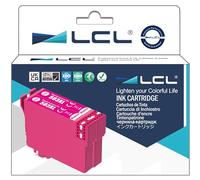 LCL Cartouche d'encre Compatible 503 XL 503XL C13T09R34010 High Yield (2PK Magenta) Remplacement pour Epson Expression Home XP-5200 XP-5205 XP5200, Workforce WF-2960 WF-2965 WF-2960DWF WF-2965DWF