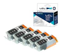 LCL Cartouche d'encre Compatible 8049B001 PGI-555XXL PGBK High Capacity (5 PGBK) Remplacement pour Imprimantes Canon PIXMA MX925/MX725/IX6850