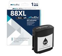 L artouche d'encre Compatible 88XL C9396AE (1 Noir) Remplacement pour HP