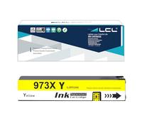 LCL Cartouche d'encre Compatible 973 973X F6T83AE High Yield 7000 Pages (1Jaune) Compatible pour PageWide Pro 452dn 452dw 452dwt 477dn 477dw 477dwt 552dw 577dw 577z Managed MFP P57750dw P55250dw