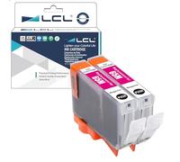 LCL Cartouche d'encre Compatible CLI65 CLI-65 M CLI-65M (2 Magenta) Remplacement pour Canon PIXMA PRO-200