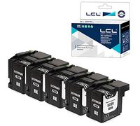 LCL Cartouche d'encre Compatible LC129 LC129XL LC129XLBK LC125XL (5 Noir) Remplacement pour Brother MFC-J6520DW/J6720DW/J6920DW