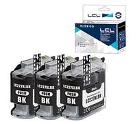 LCL Cartouche d'encre Compatible LC227 LC227XL LC227XLBK LC225 LC225XL (3 Noir) Remplacement pour Brother MFC-J4620DW J4420DW J4625DW DCP-J4120DW