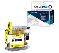 Cartouche d'encre Compatible LC22U LC22UY XL (1 Jaune) Remplacement pour Brother DCP-J785DW MFC-J985DW