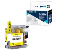 L artouche d'encre Compatible LC22U LC22UY XL High Yield (1 Jaune) Remplacement pour Brother DCP-J785DW MFC-J985DW