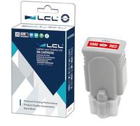 LCL Cartouche d'encre Compatible PFI-1000 R PFI-1000R 0554C001 (1Pack Rouge) Remplacement pour Canon imagePROGRAF PRO-1000